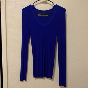 Enza costa brand new size S royal blue top
